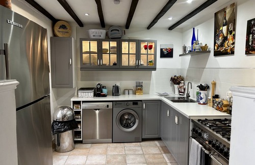 Neffies House | A character stone house with private heated swimming pool.
