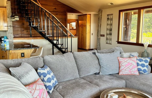 Shelter Cove House | A Craftsman's Masterpiece with Ocean Views and Hot Tub