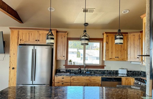 Shelter Cove House | A Craftsman's Masterpiece with Ocean Views and Hot Tub