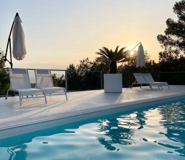 Alginet Villa | A Design Casa in Own Private Hills for Adult Only