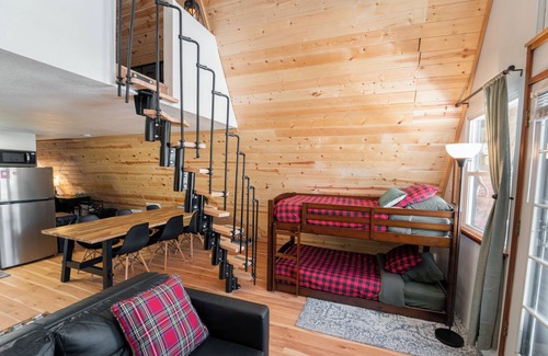 Saint Mary's Cabin | A-Frame Cabin - Mountain Views, Deck, Pet Friendly