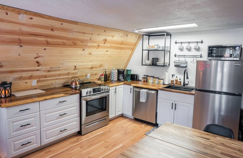 Saint Mary's Cabin | A-Frame Cabin - Mountain Views, Deck, Pet Friendly