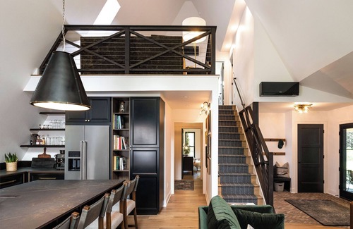 Fish Creek House | A-Frame in the woodsn3-bedroom with loft in delightful Fish Creek with WiFi, AC
