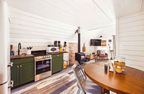 Machiasport Cabin | A-Frame with Hot Tub Firepit Oceanfront Pets