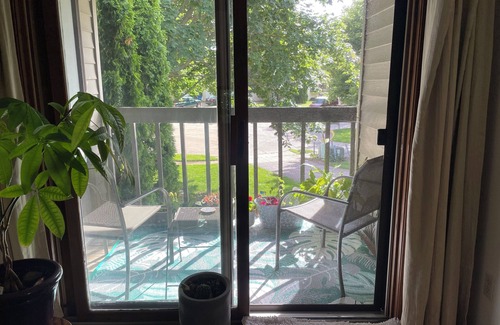 Oshkosh Apartment | A full 2-bedroom apt with free WiFi, AC in Oshkosh- a short distance to EAA!