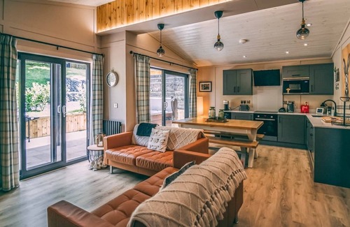 Chirk Bank Ski Chalet | A magnificent bespoke lodge perfect for a family escape.