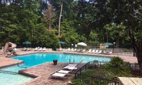 Chalet Village House | A Tram View Scenic Mountain Views and see the Gatlinburg historic cable tram pass by