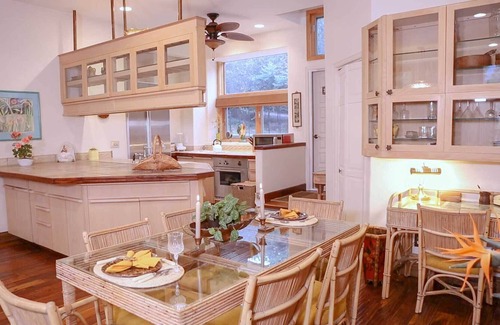 Woody Creek House | A tropical inn on the river