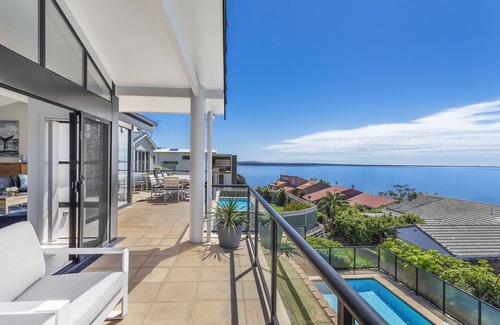 Salamander Bay House | Above and Beyond - Beautiful Home with Heated Pool and Views