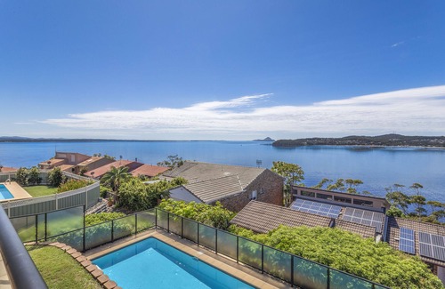 Salamander Bay House | Above and Beyond - Beautiful Home with Heated Pool and Views