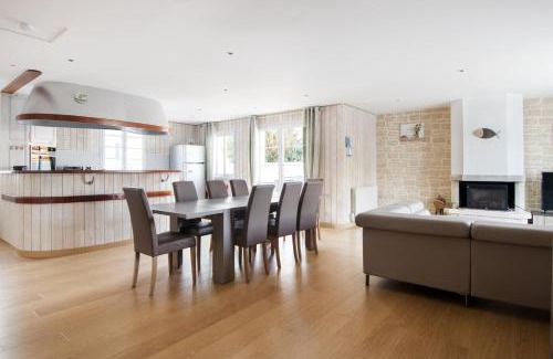 Rivedoux-Plage House | Acacias belle maison avec Piscine chauffée, Spa et Sauna