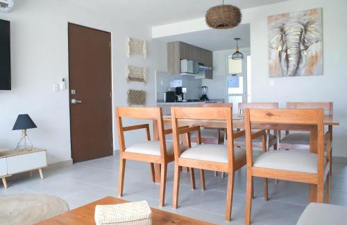 Boulevard Barra Vieja Apartment | Acapulco diamante, club de playa privado, canchas pádel para 8 huéspedes