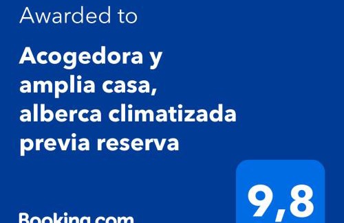 Queretaro Municipality House | Acogedora y amplia casa, alberca climatizada previa reserva