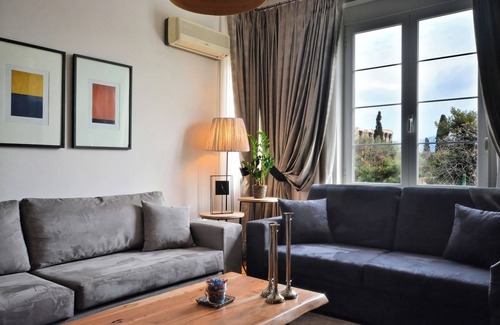 Makrigianni Apartment | Acropolis Elegant Residence, Prime Acropolis Location, Superb Views.