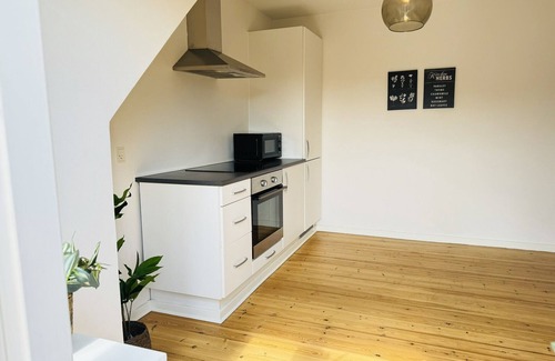 Randers Apartment | aday - 1 bedroom balcony apartment on the pedestrian street in Randers