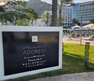 Al Aqah Apartment | Address Beach Resort Fujairah Apartment 2 Bed Rooms and Small Bed Room - Ground Floor 3011