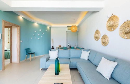 Adelianos Kampos Apartment | Adelhome - Sea view & walking distance to beach!