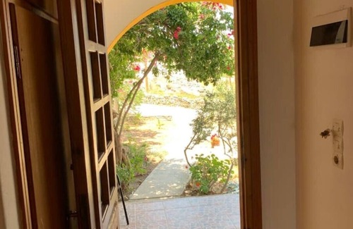 Krotiri Apartment | Aegean Overlook Studios #2. Quiet rooms overlooking the Port.