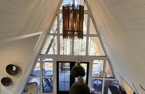 Cashes Valley Cabin | AFrame of Style - Fightingtown Creek