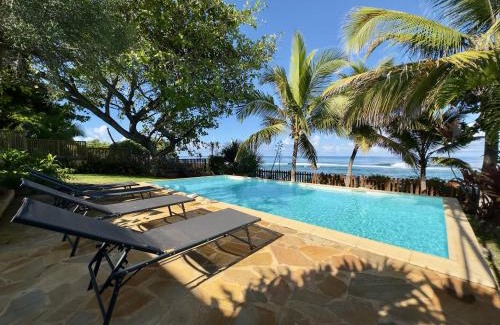 Grand Fond Villa | Aigue-Marine - villa pieds dans l'eau avec piscine à Grand-Fond, Saint-Gilles-Les-Bains