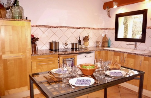 Ventabren Villa | Air conditioned House with private pool, very large garden &organic vegetable