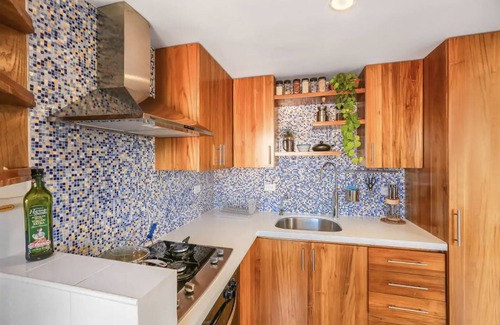 Envigado Apartment | Airy Penthouse with Private Rooftop Terrace in a Quaint Colombian Neighbourhood
