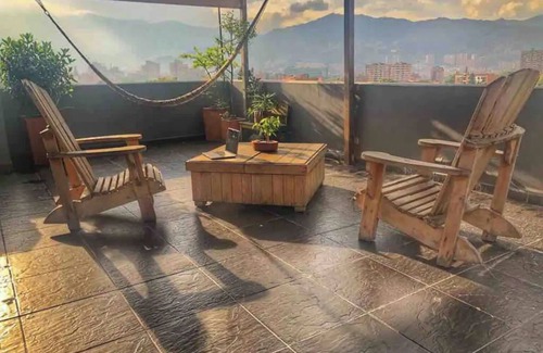 Envigado Apartment | Airy Penthouse with Private Rooftop Terrace in a Quaint Colombian Neighbourhood