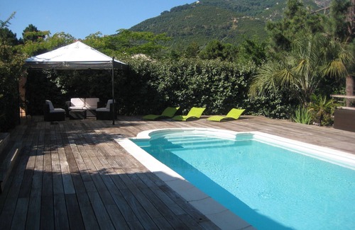 Alata Apartment | Ajaccio Rental apartment in villa 2 to 4 Pers Swimming pool Parking