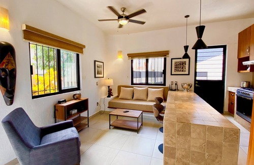 San Antonio Tlayacapan House | Ajijic 1 Bedroom Guesthouse -walk To Everything -patio -bikes - Pickleball Court