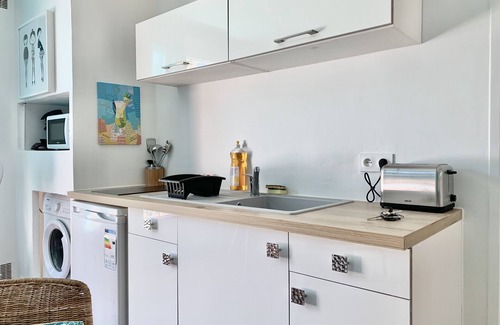 Echirolles Apartment | #AL | Le bleuet 💙 T2 with terrace