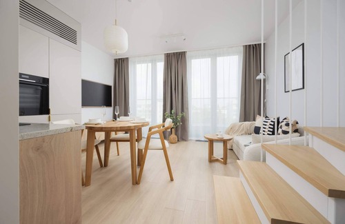 Mirow Apartment | Al. Solidarności 153 | Zen Prestige Apartment Warsaw | Air conditioning | Parkin