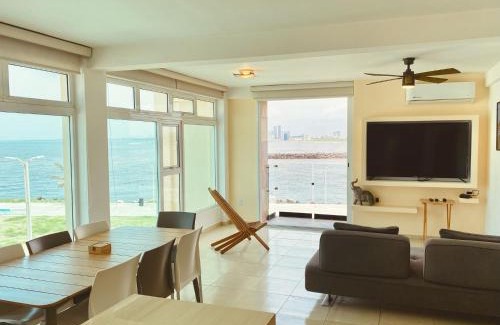 Boca del Rio Apartment | Alberca privada, vista al mar, frente playa foro boca
