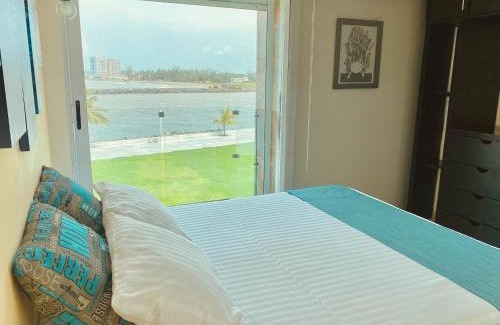 Boca del Rio Apartment | Alberca privada, vista al mar, frente playa foro boca