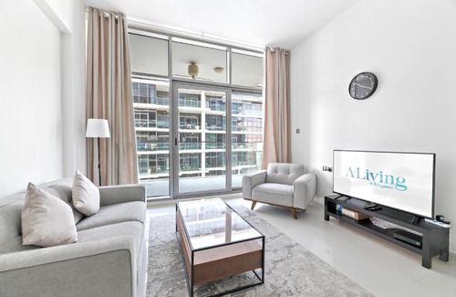 Dubai Apartment | ALiving Luxury Studio Apartment at DAMAC Hills 504