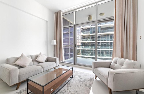 Dubai Apartment | ALiving Luxury Studio Apartment at DAMAC Hills 504