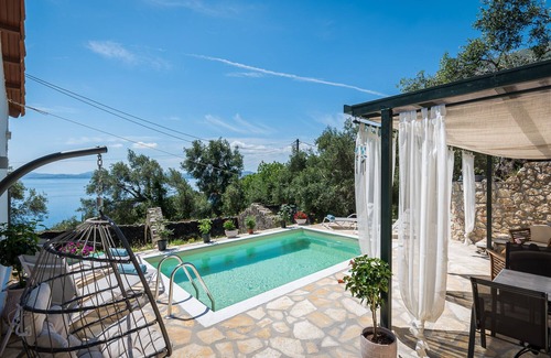 Barbati Villa | Alkinoi Seaview Villa with Private Pool