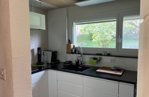 Engadin Scoul House | All-around mountain view 3-bedroom house in Scuol - garden/balcony/garage
