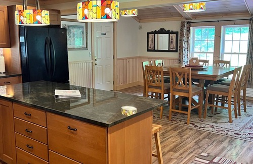 Saranac Lake House | “All Season Village Getaway - Steps to the rail trail, river, and downtown”