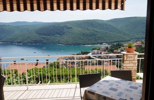 Rabac Apartment | Alma apartments with balcony and sea view