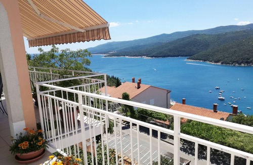 Rabac Apartment | Alma apartments with balcony and sea view