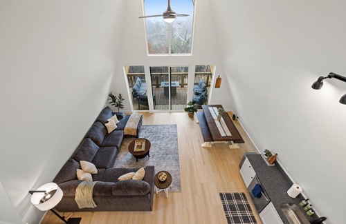 Chattanooga Valley Cabin | Alpine A-Frames | 6 cabins on a bluff | Sleeps 60 people!