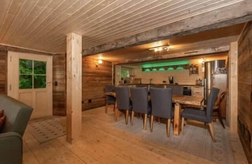 Rossiniere Ski Chalet | Alps Chalet for Big Group with Sauna & Yoga Terrace