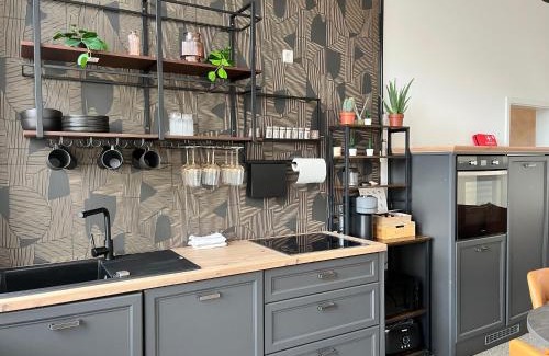 Saarbruecken Apartment | Altbau-Juwel, Antik trifft Modern im Denkmalhaus