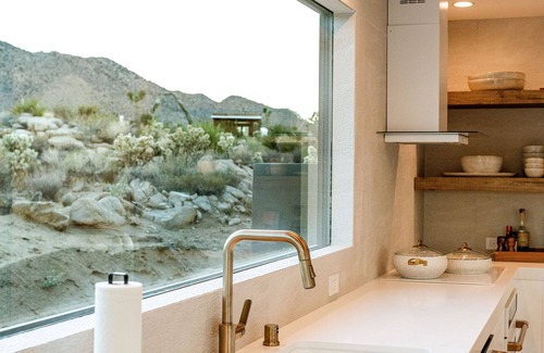 Joshua Tree Highlands House | Amaru Muru - Luxury Villa with Pool, Hot Tub, Yoga Room, Firepit and Epic Views!