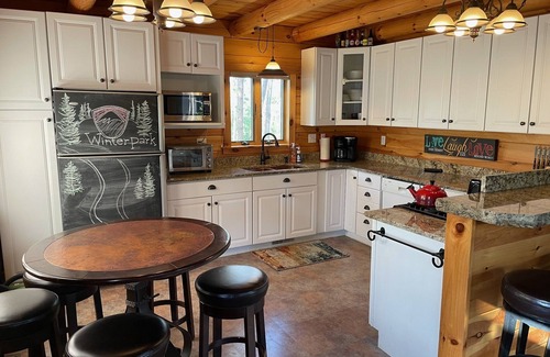 Winter Park Cabin | Amazing Cabin Just Above Downtown Winter Park. Private Hot Tub!