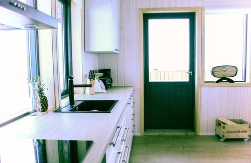 Selfoss Cabin | Amazing cabin with warm interior, hot tub, fire place, projector & magical views