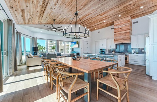 Miramar Beach House | Amazing New Beachfront Home, Incredible View, Heated Pool, Hot Tub, Elevator!