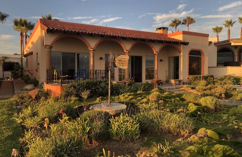 Primo Tapia House | Amazing Oceanfront Spanish-Style Villa with Private Courtyard & Rooftop Terrace