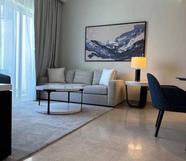 Sidi Abd El-Rahman Apartment | Amazing one bedroom address beach hotel full sea view