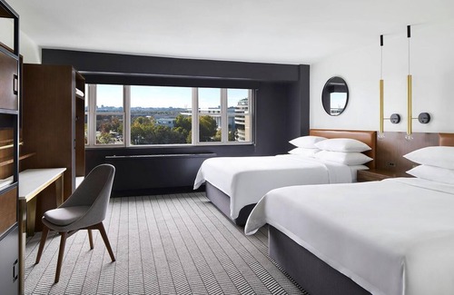 Foggy Bottom Hotel | Amazing Panoramic Views from Your Cozy Modern Room in the Heart of DC!